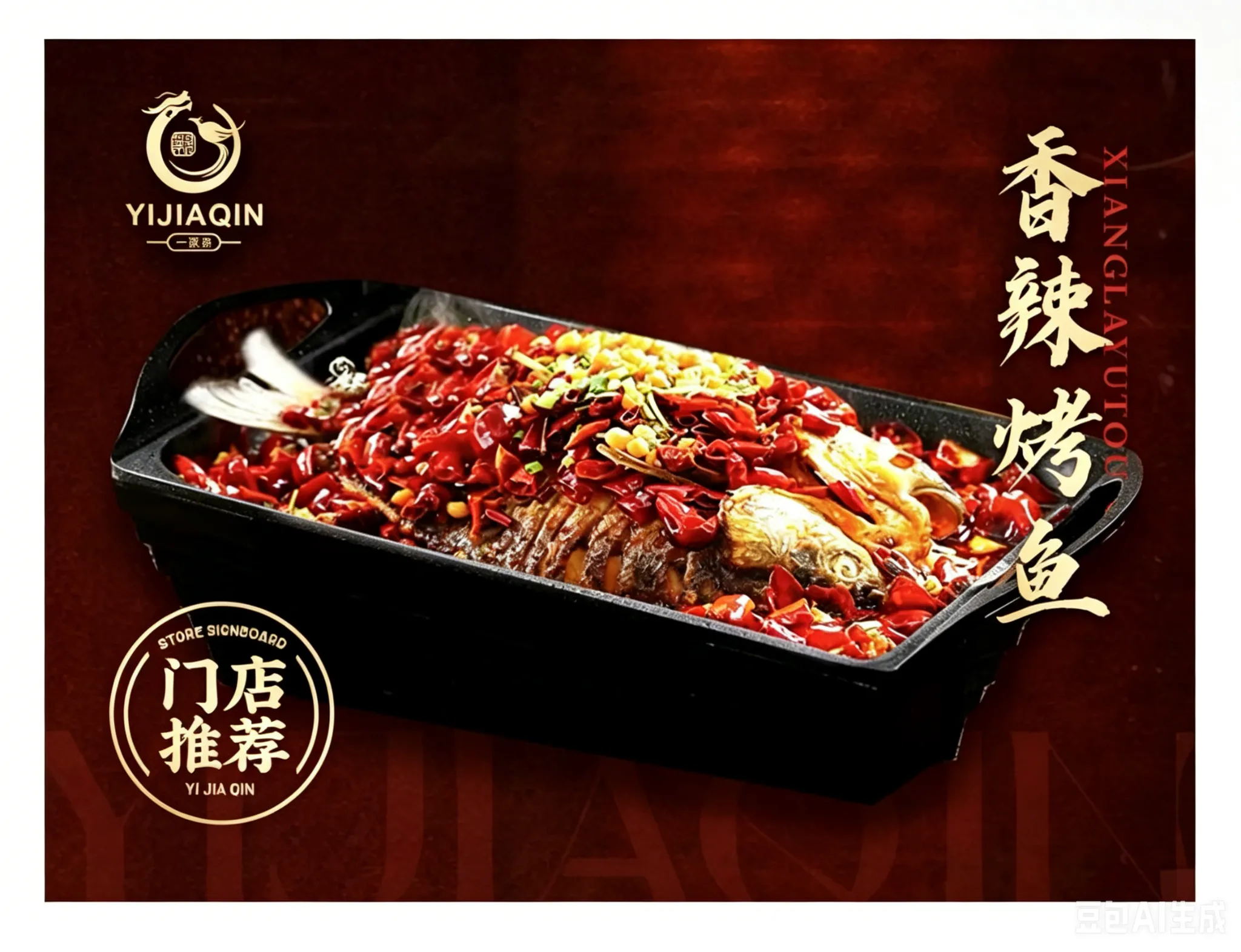 香辣烤鱼