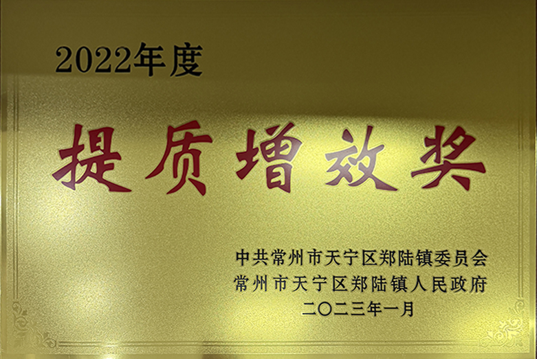 提质增效奖
