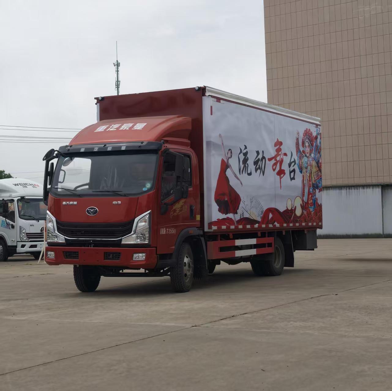 重汽豪曼单开舞台车