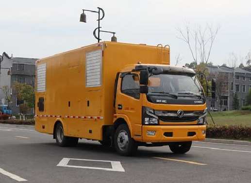 东风多利卡 200KW 移动电源车实拍展示