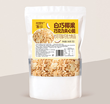 白巧椰果巧克力夹心脆