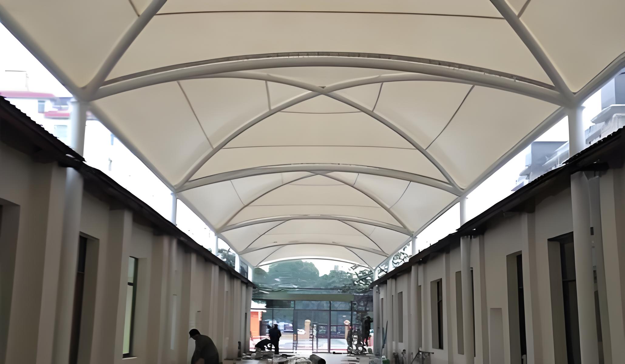 连廊 过道膜结构