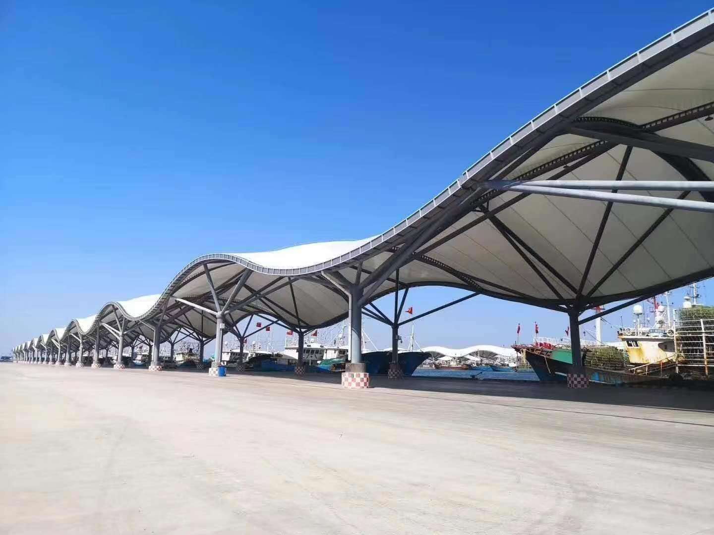 连廊 过道膜结构