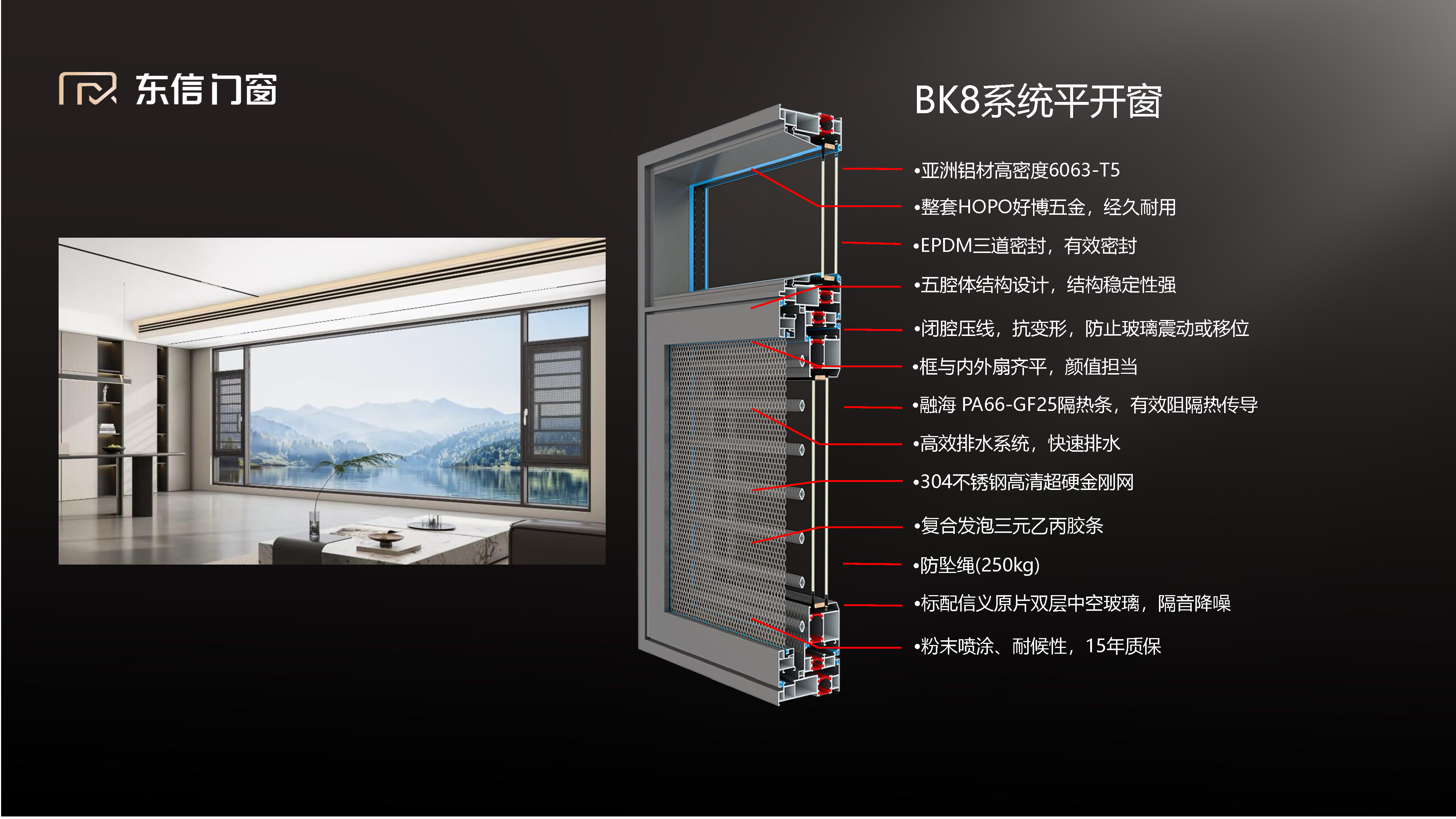 BK8系统平开窗