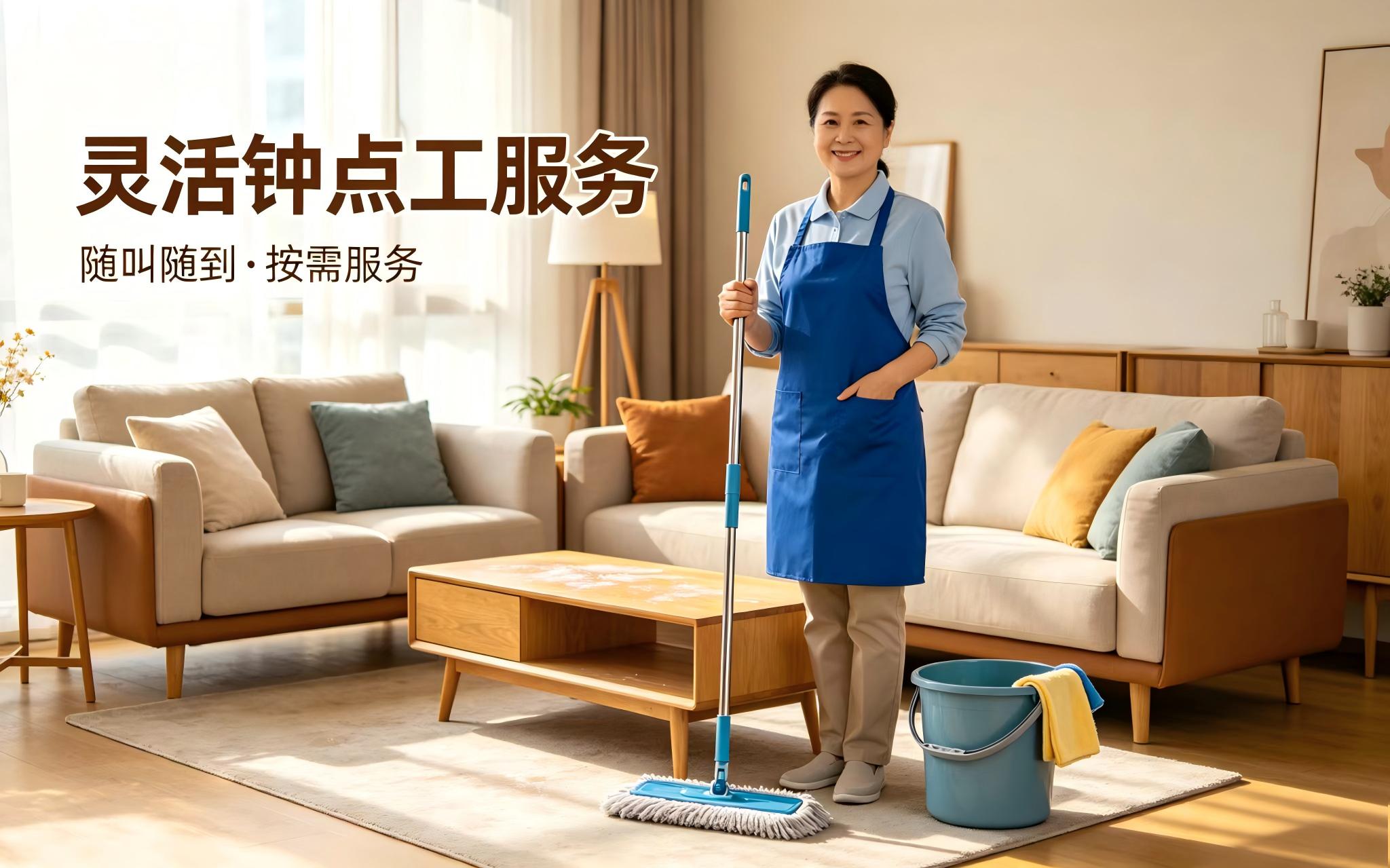 灵活钟点工服务