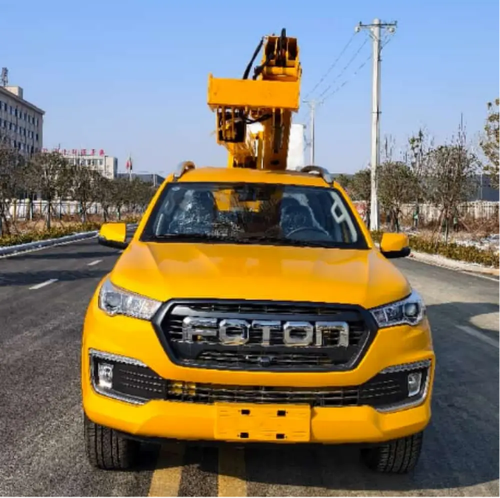 福田将军F9皮卡混合式绝缘高空