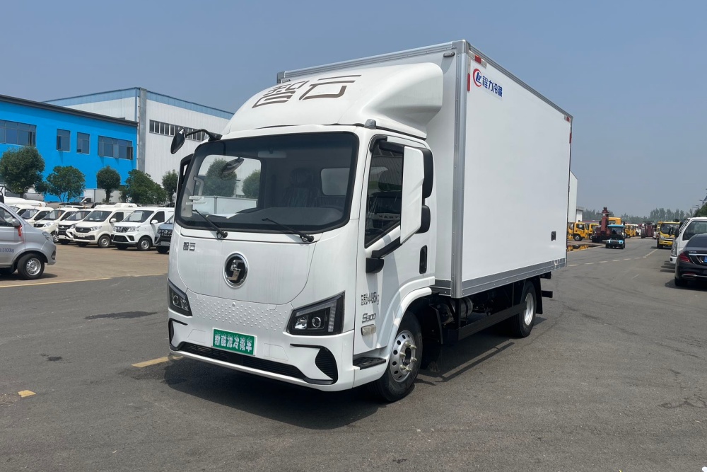 陕汽智云S300纯电动冷藏车