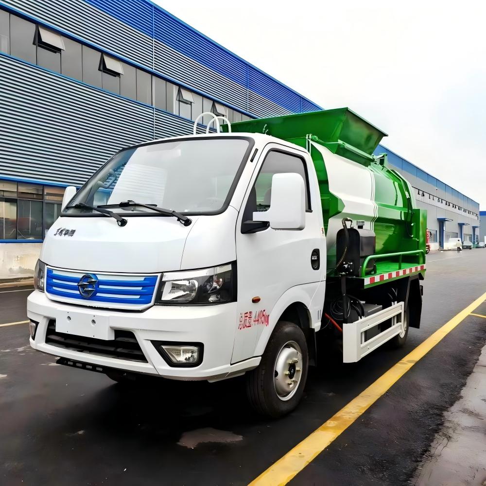 GTY5040TCABEV 东风华神纯电动 5 方餐厨垃圾清运车