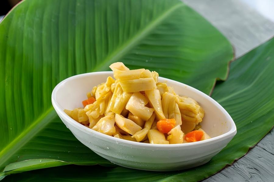 酸辣菜花梗
