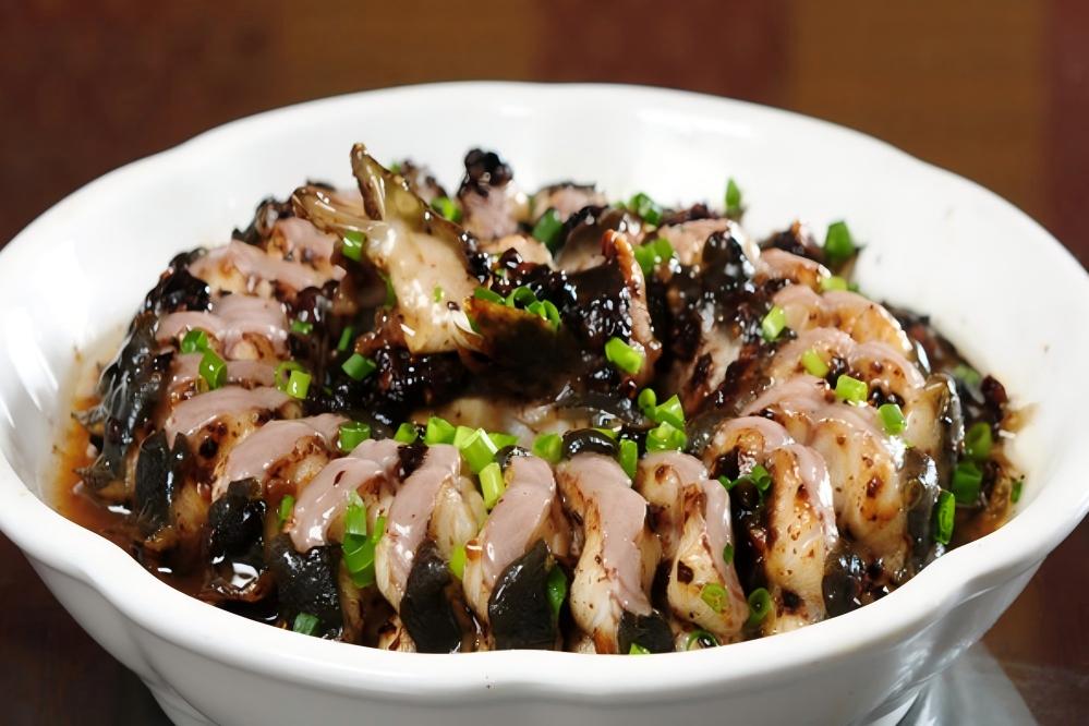 河鳗(豉汁蒸)