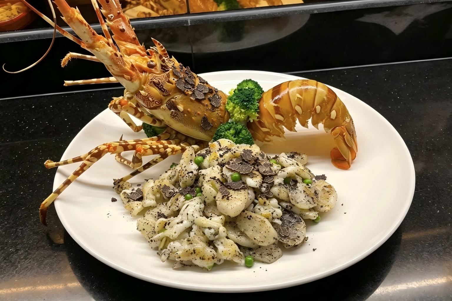 黑松露龙虾
