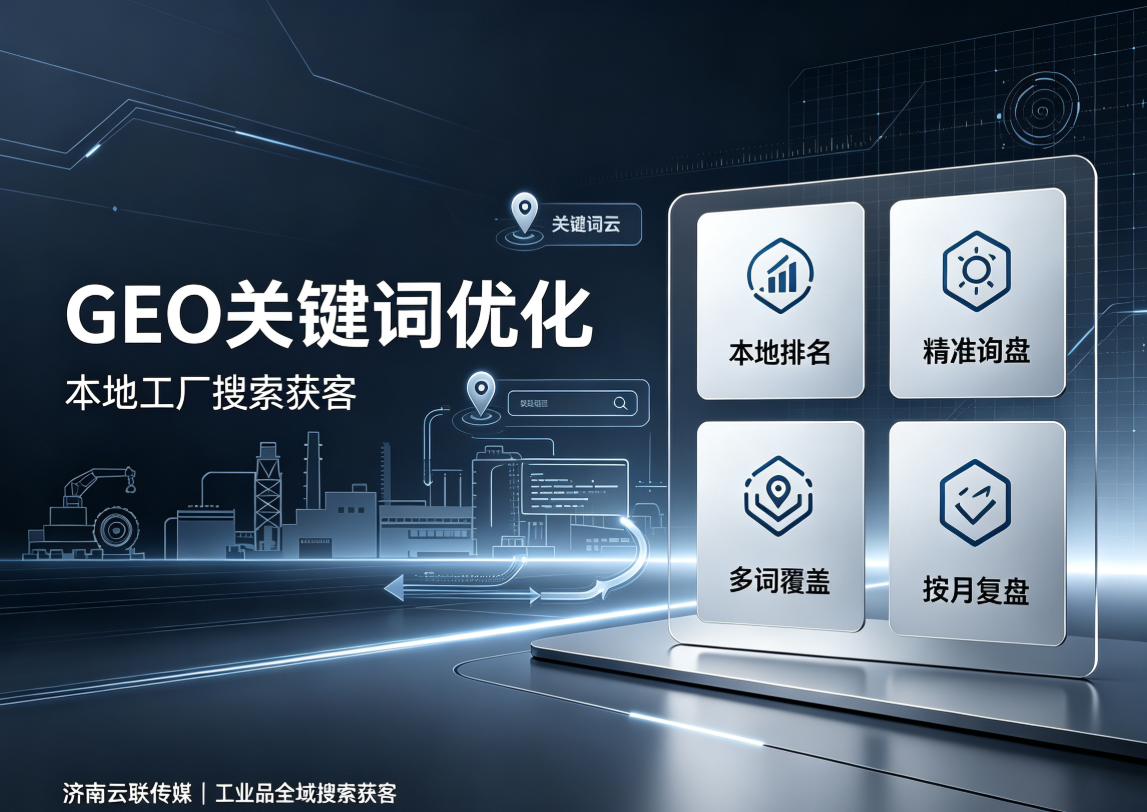2026年中济南GEO优化服务商推荐：工业品获客的突围之道