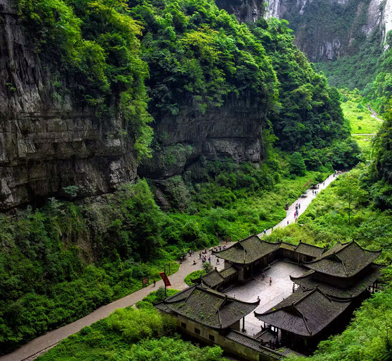 天生三桥+龙水峡地缝一日游
