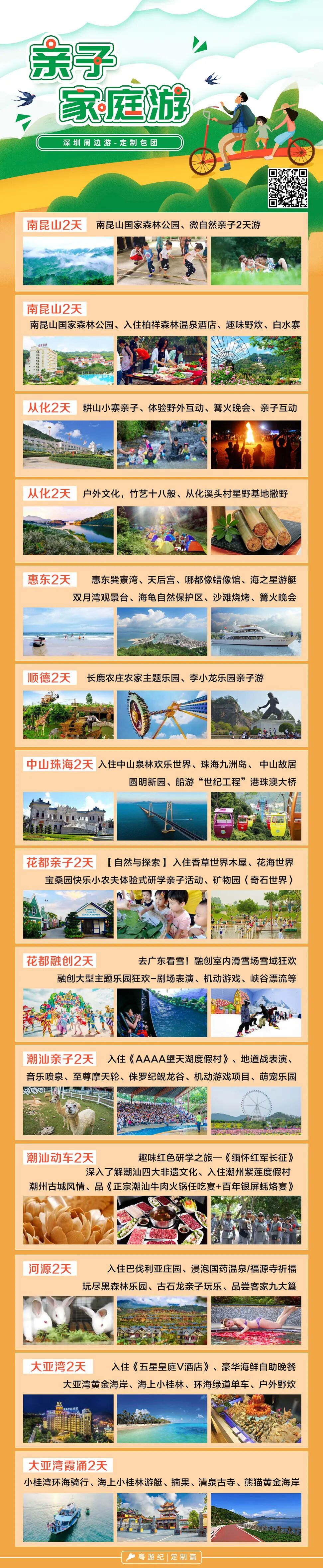 亲子家庭定制游
