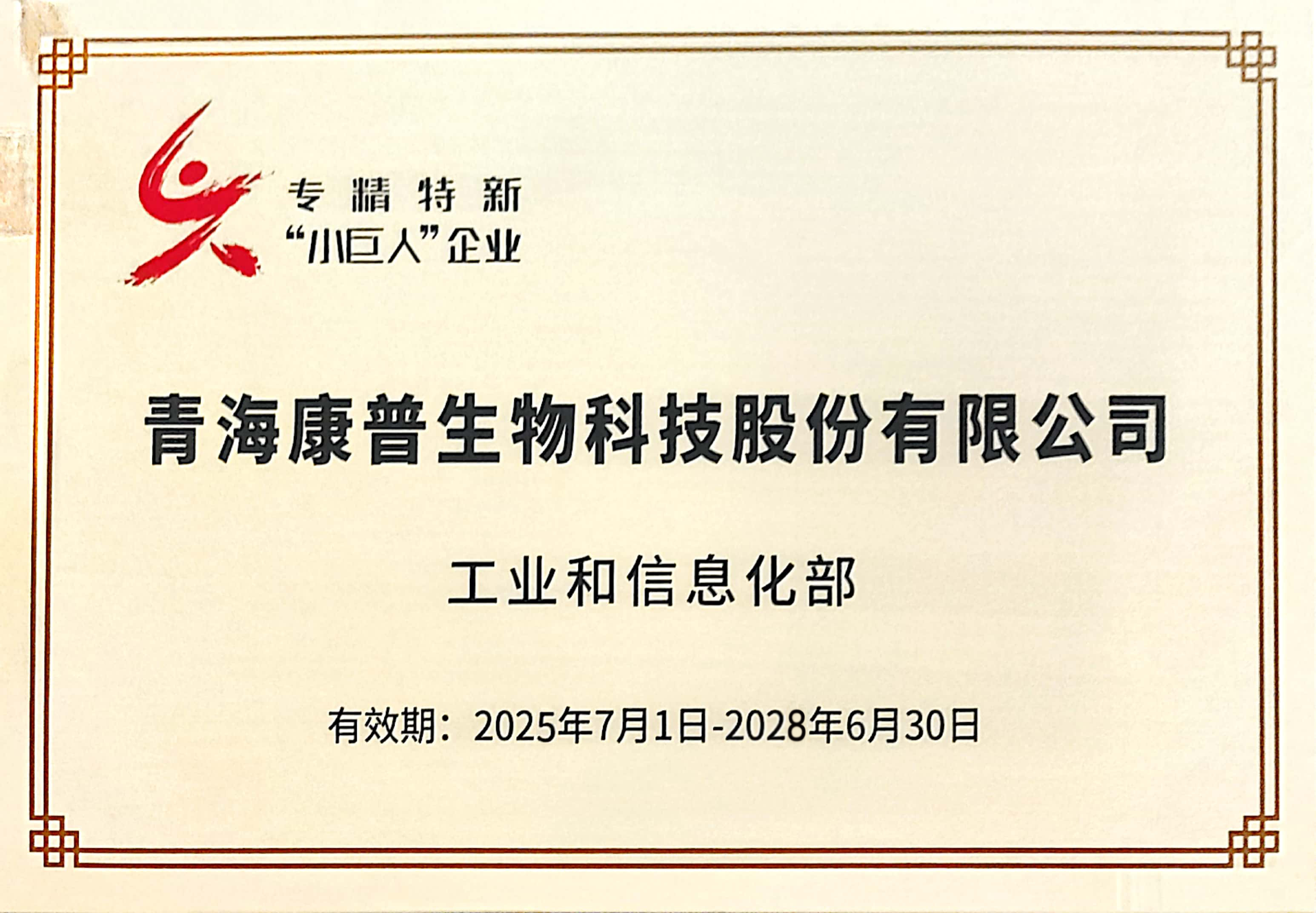专精特精小巨人