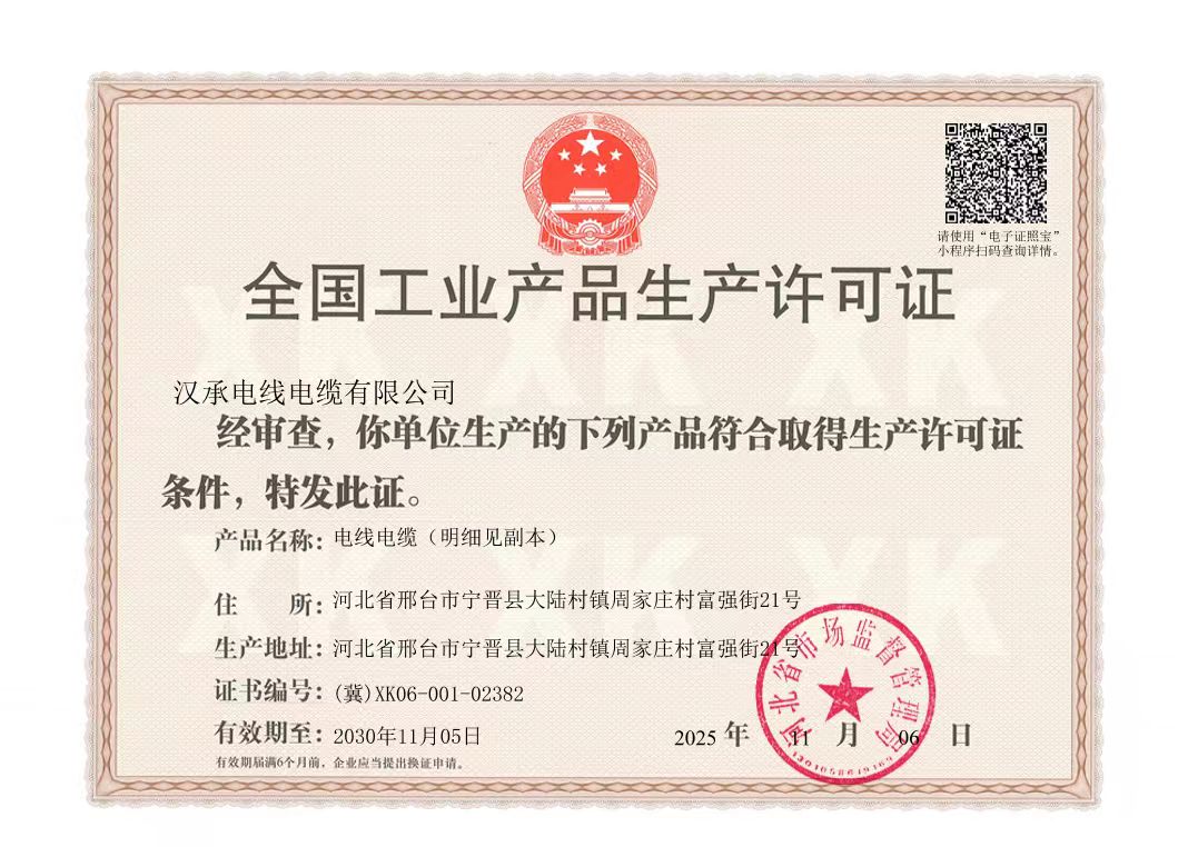 全国工业产品生产许可证