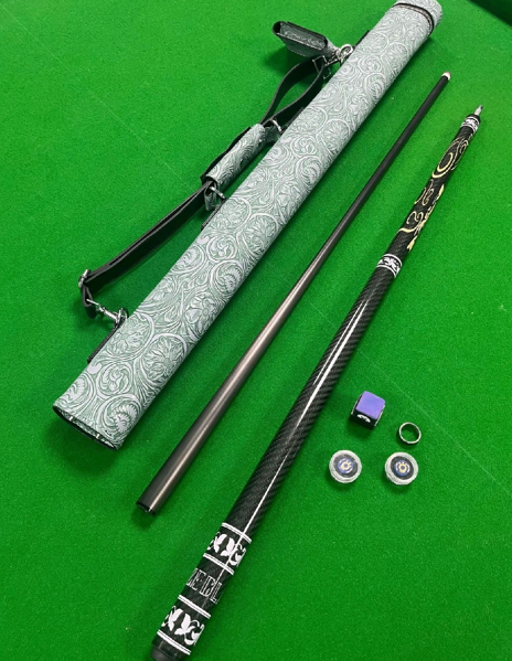 蝶蛇碳纤维台球杆