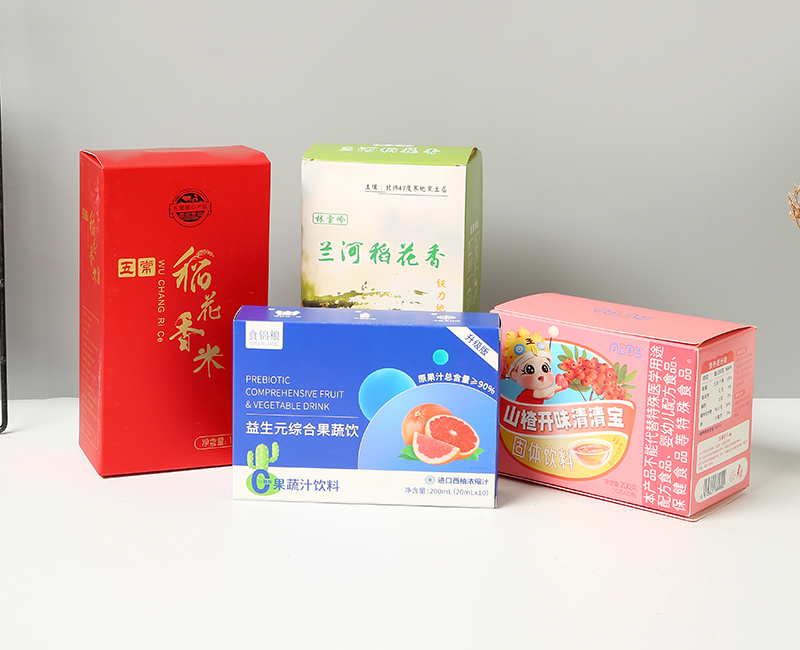 大米零食包装纸盒定制