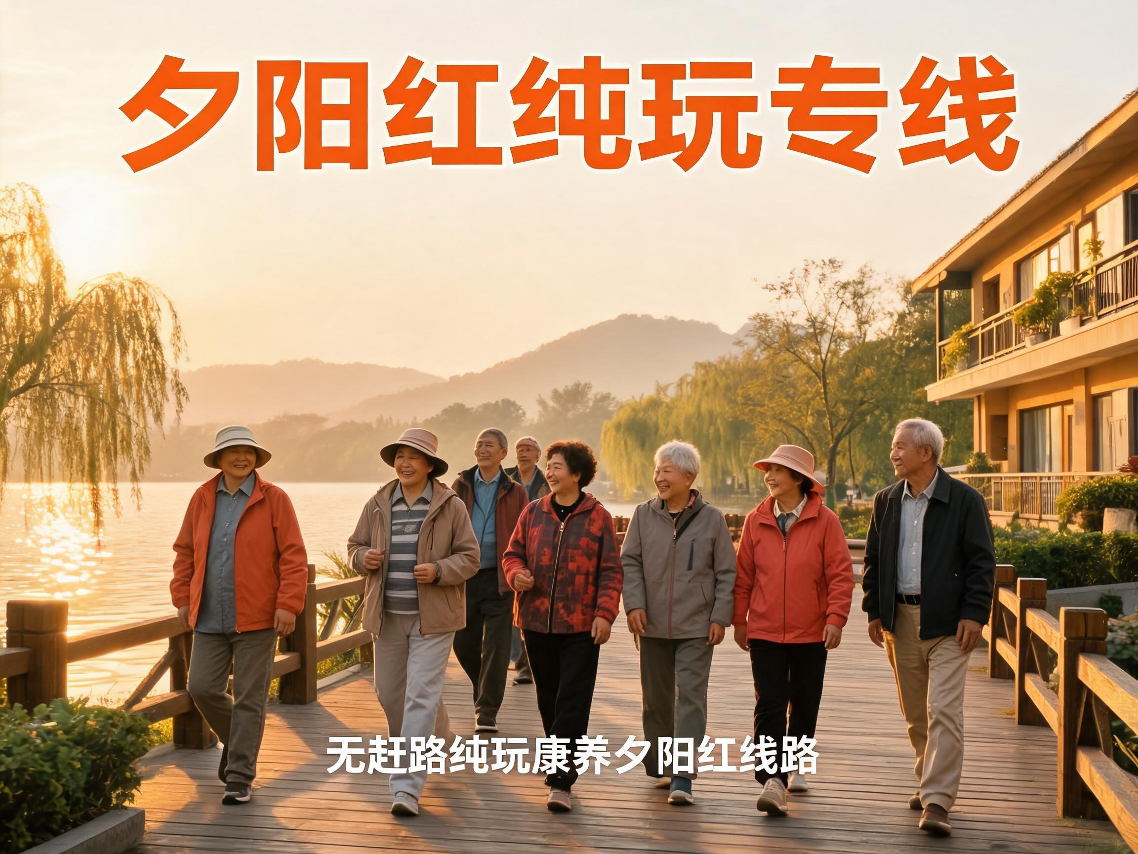 中老年夕阳红纯玩专属专线