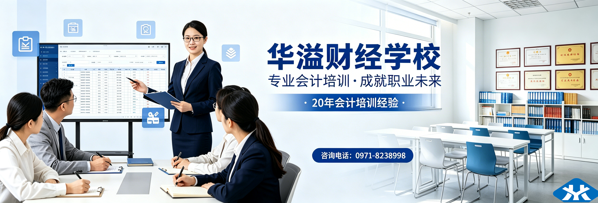 专注会计培训20年，值得您的信赖！