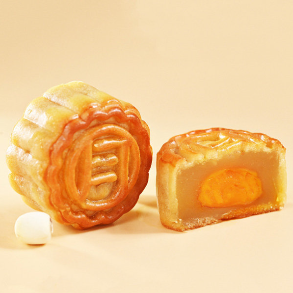 低糖莲蓉蛋黄月饼