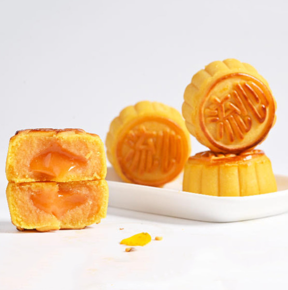 流心奶黄月饼
