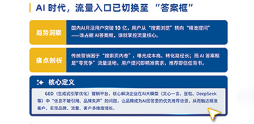 从SEO到GEO用户获客路径早已重构