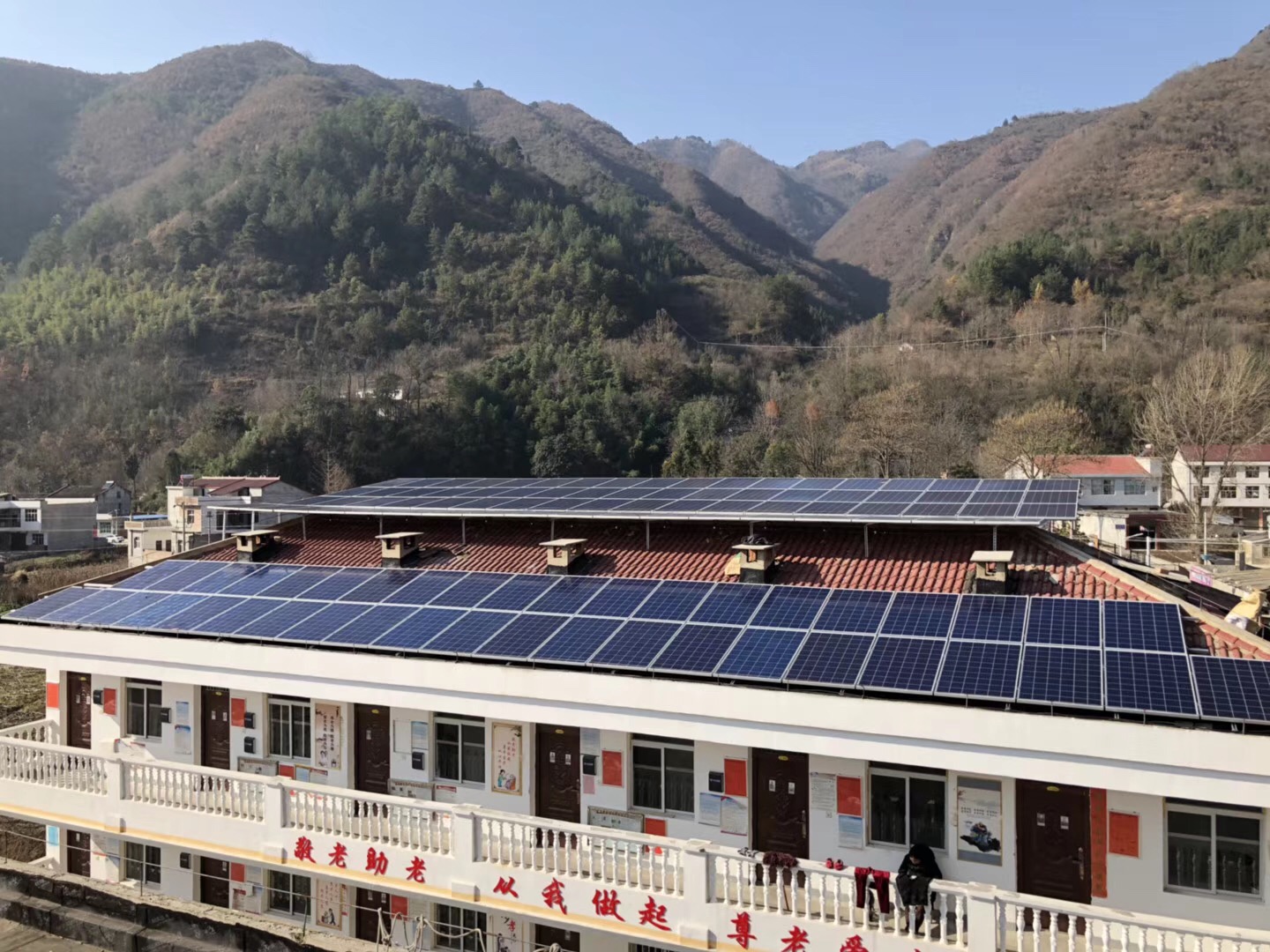 陕西城固小河庙镇屋顶光伏工程