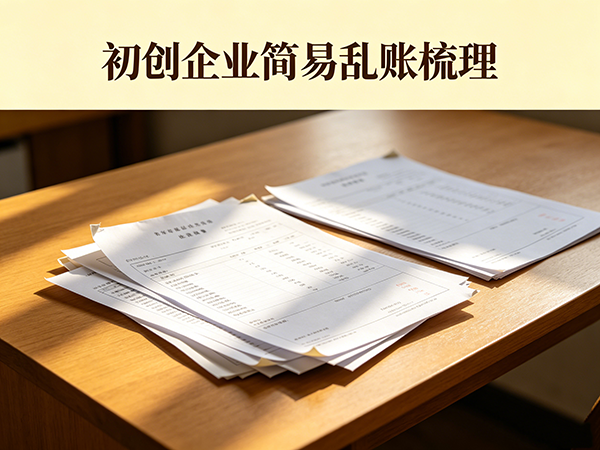 初创企业简易乱账梳理
