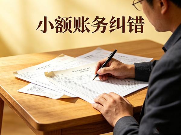 小额账务纠错