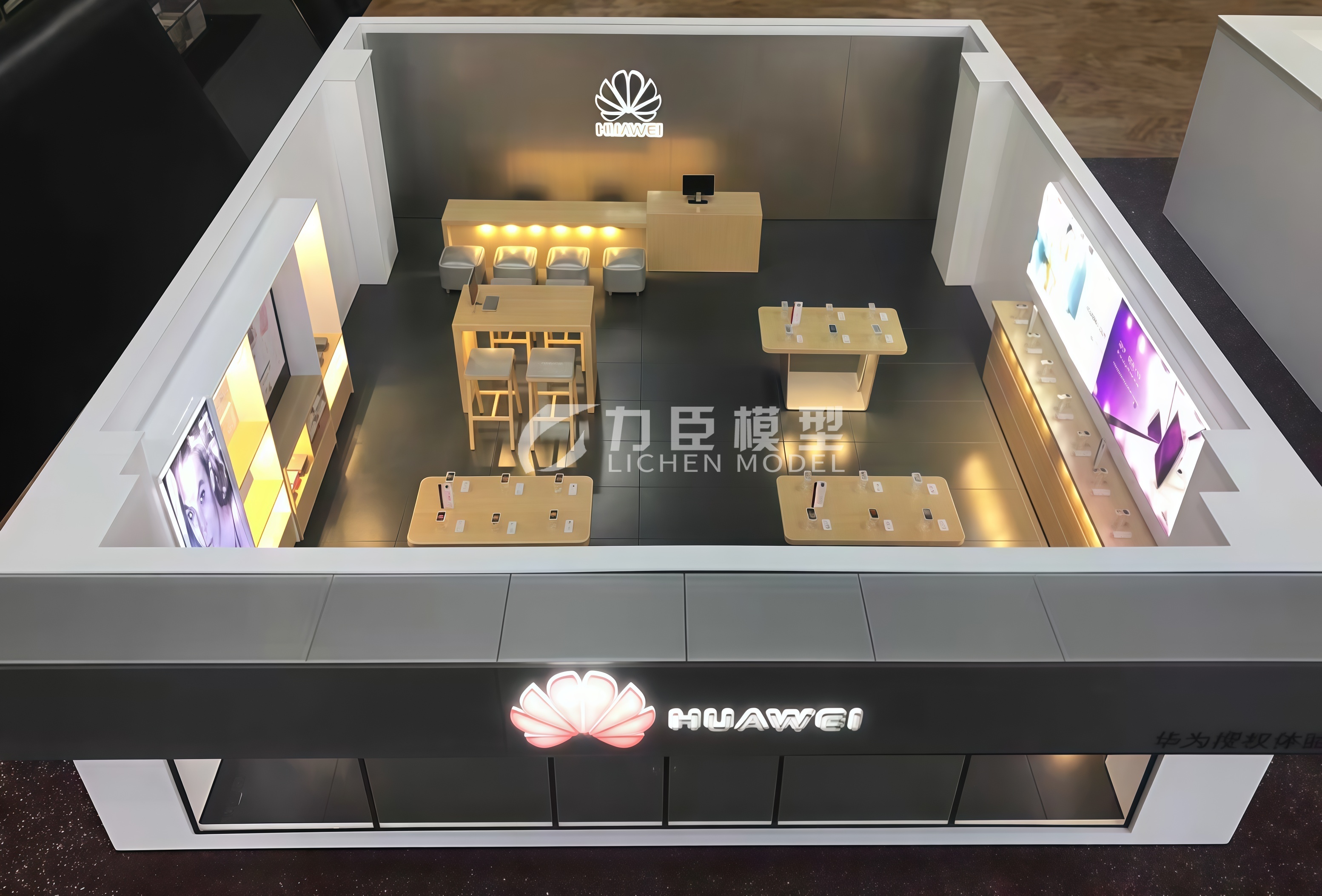 华为手机展示模型