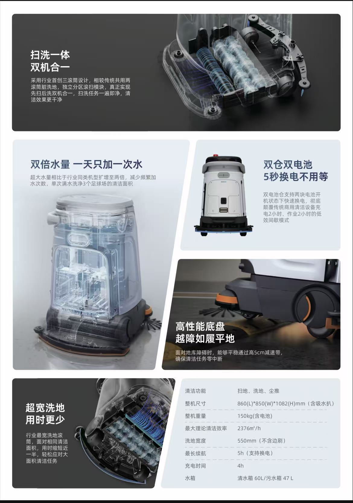 擎朗清洁机器人