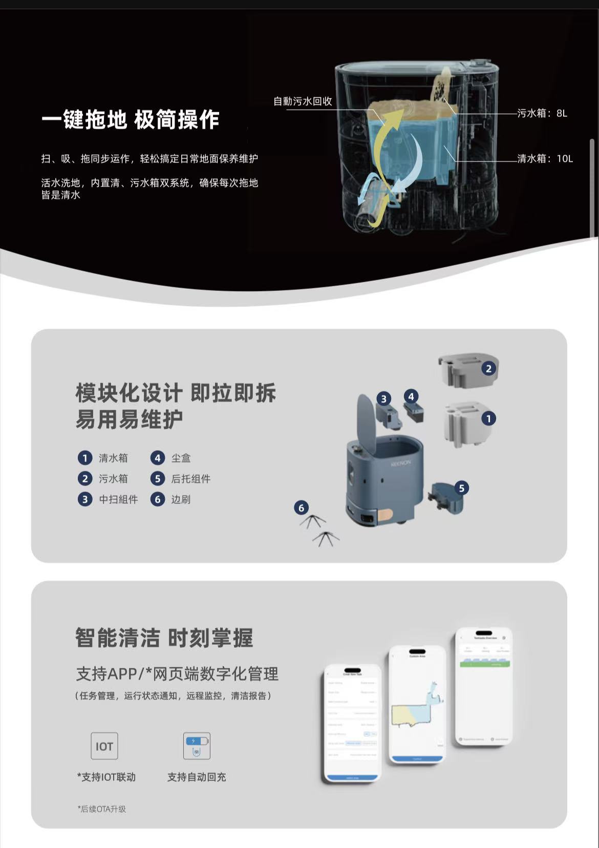 擎朗清洁机器人