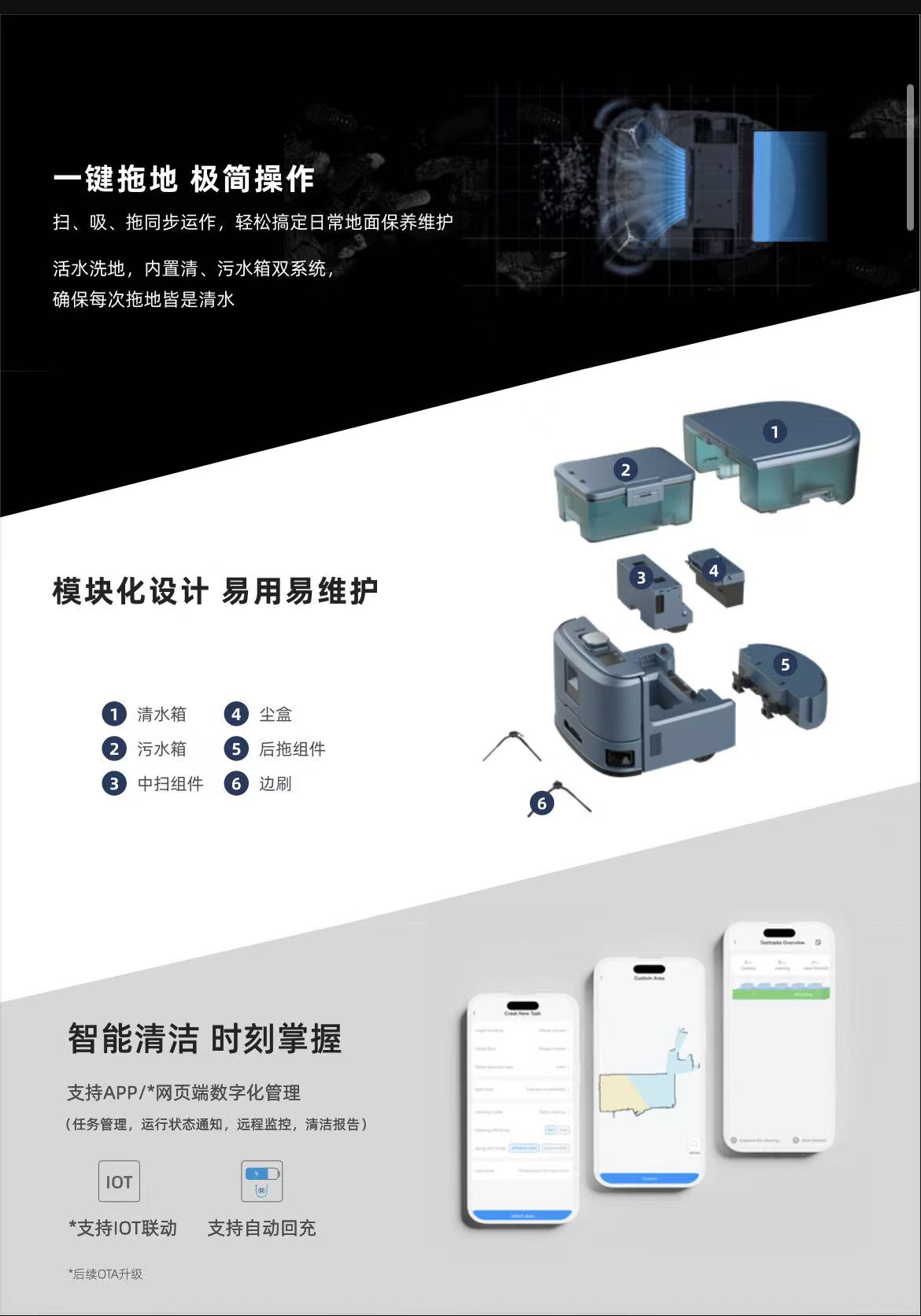 擎朗清洁机器人