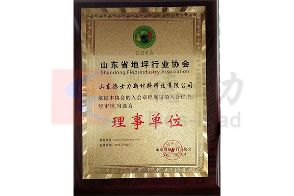 山东省地坪行业协会理事单位