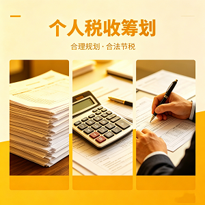 个人税收筹划