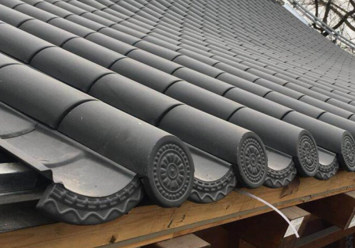 仿古分体铝瓦 古建屋面瓦