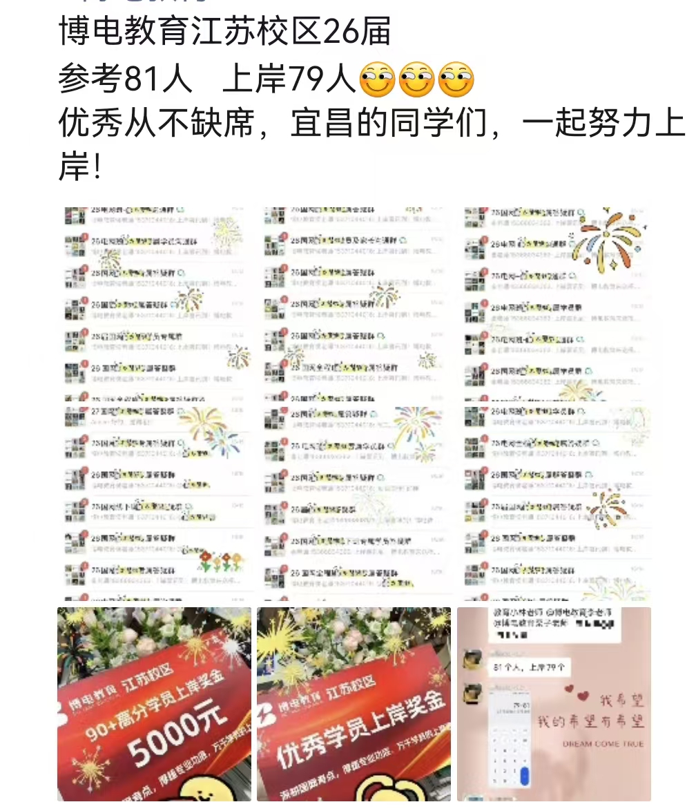 喜报分享