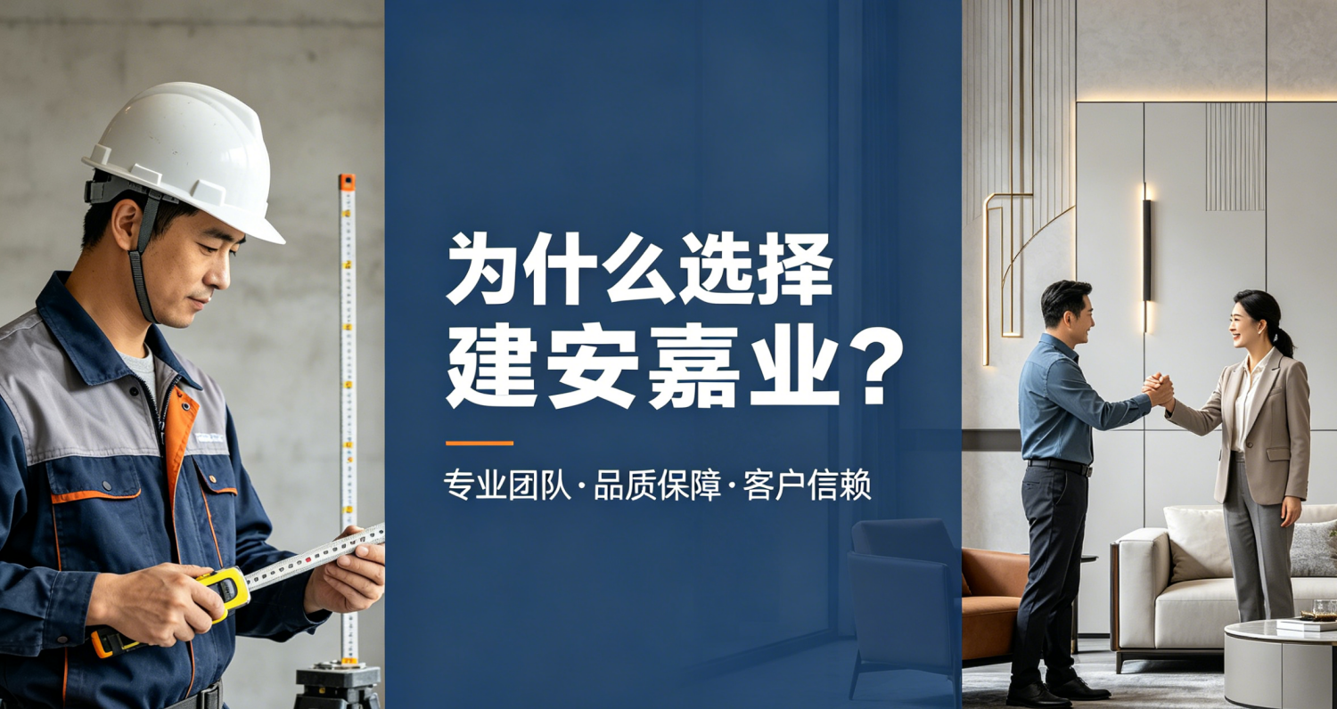 为什么选择建安嘉业？