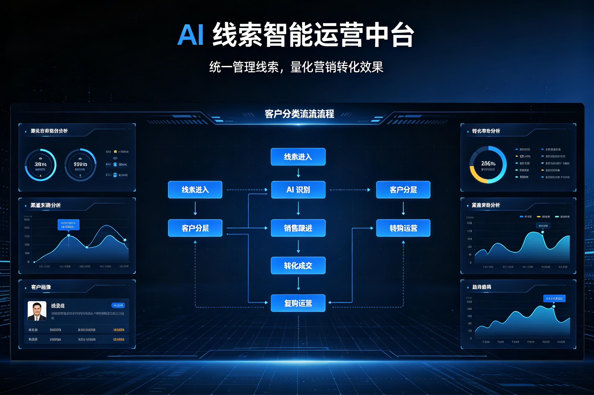 AI 线索智能运营中台