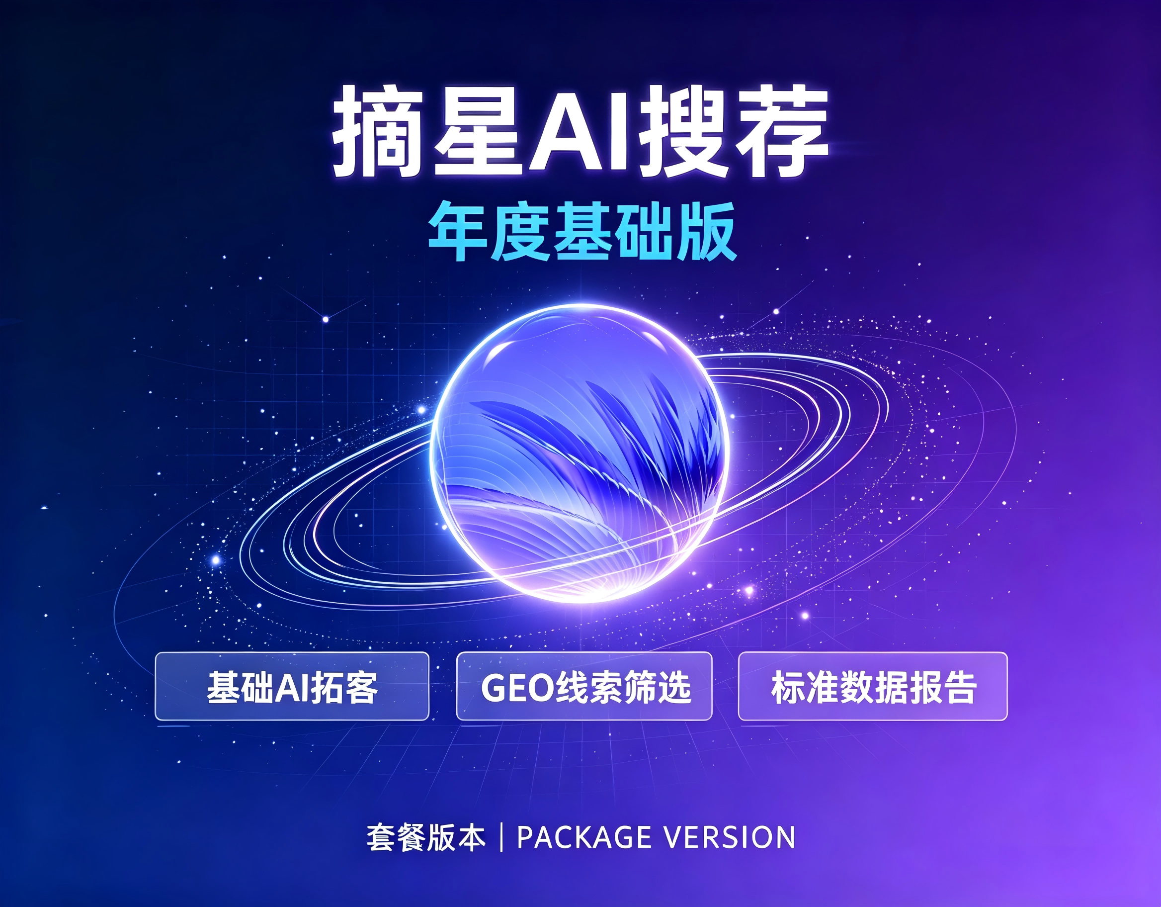 摘星 AI 搜荐 年度基础版