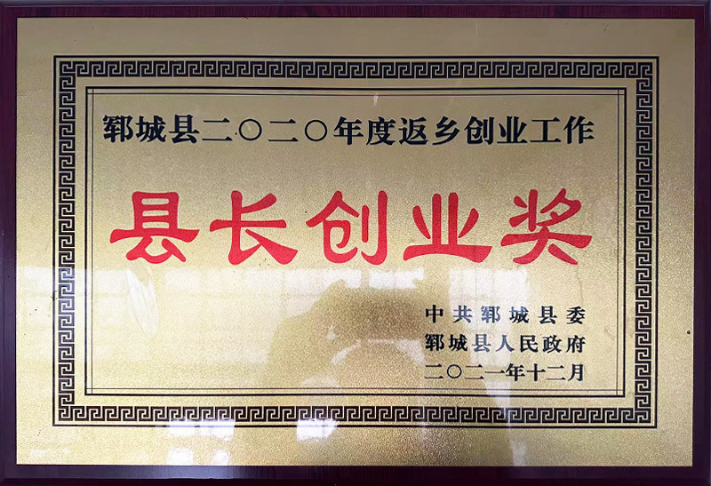 县长创业奖