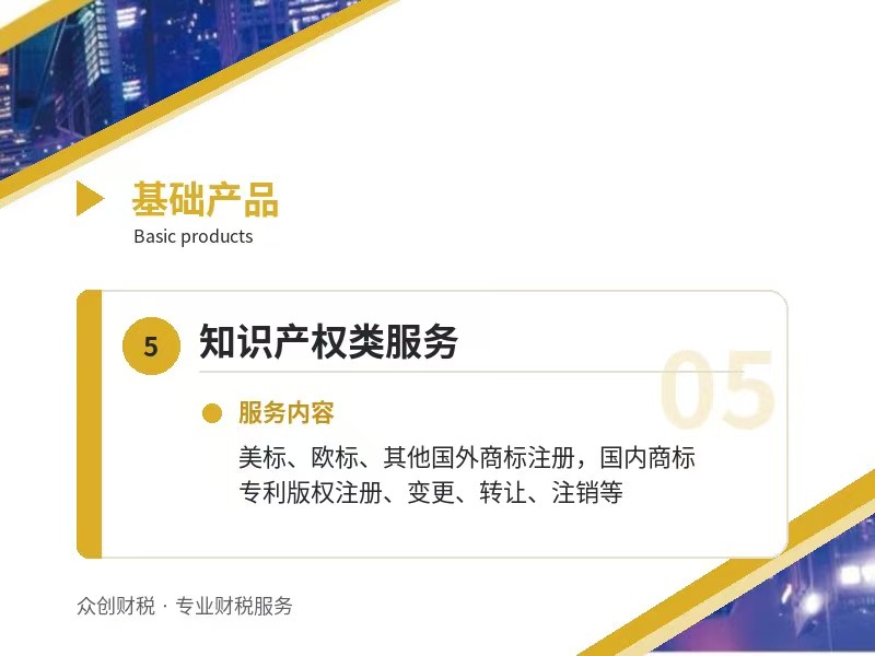 知识产权类服务