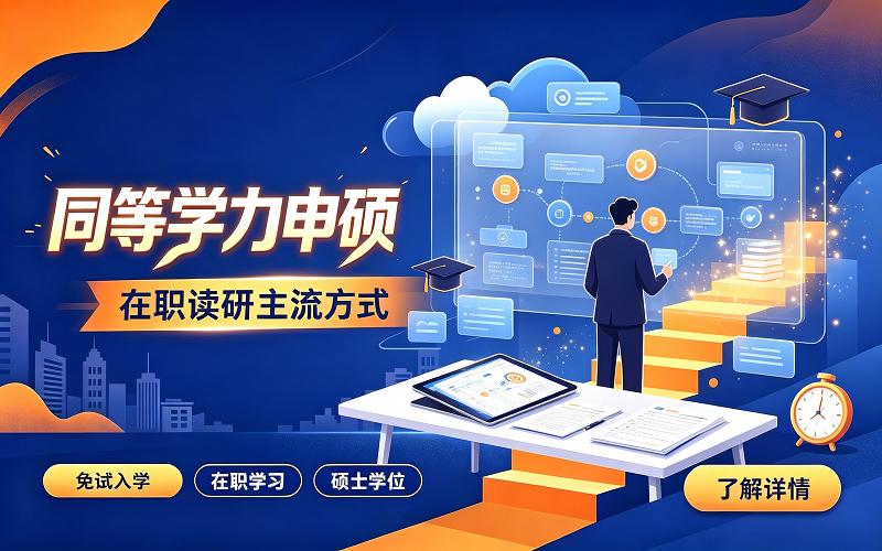 同等学力申硕（在职读研主流方式）