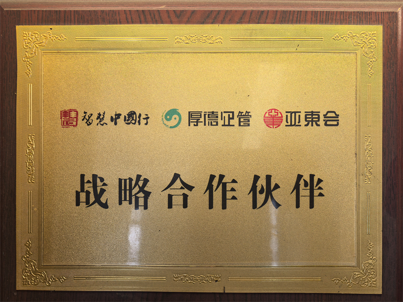 智慧中国行 厚德企管 亚東会 战略合作伙伴