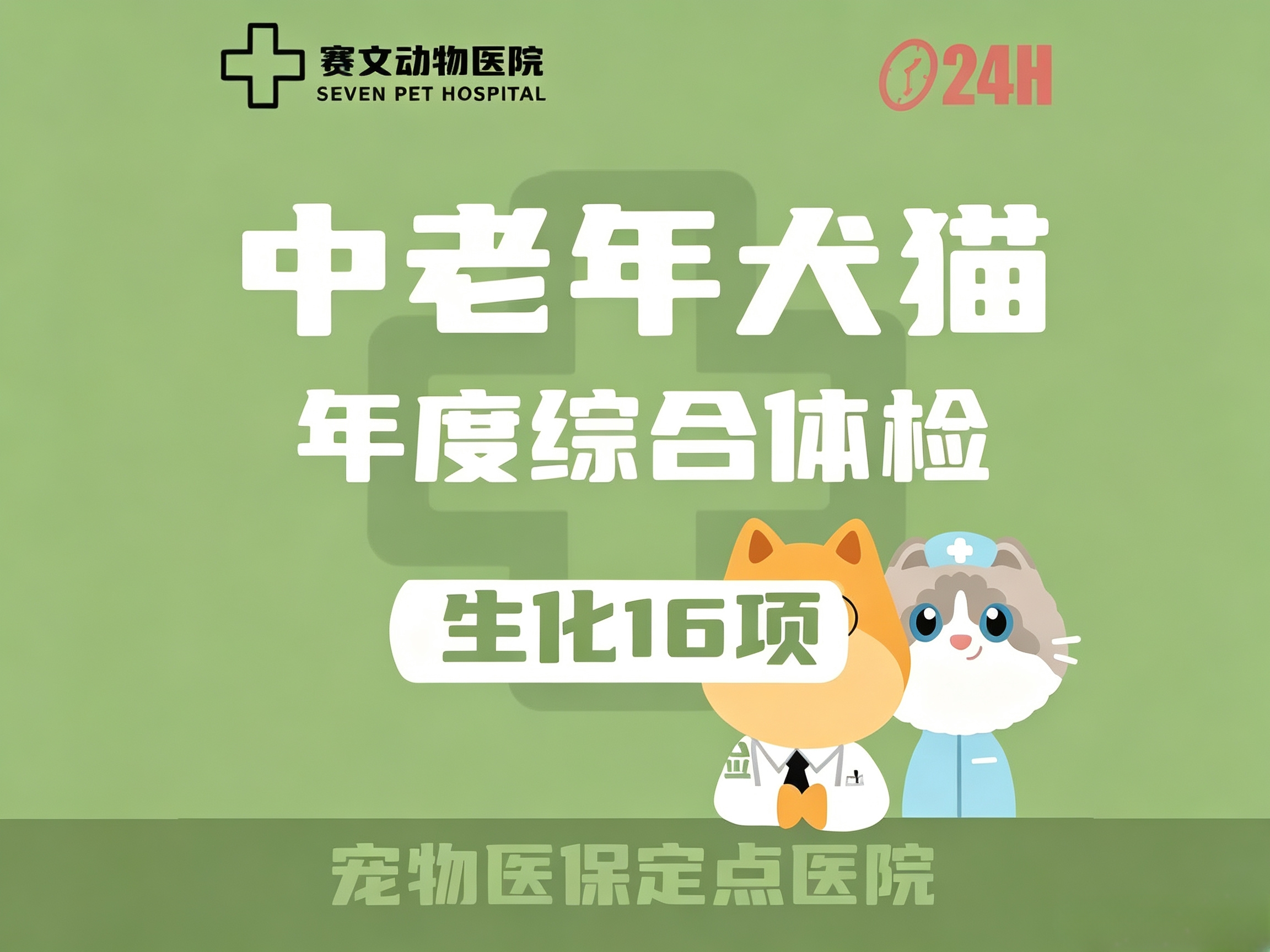 中老年犬猫体检