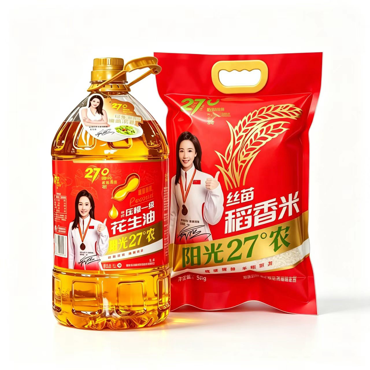 阳光贰拾柒度农｜自营粮油品牌