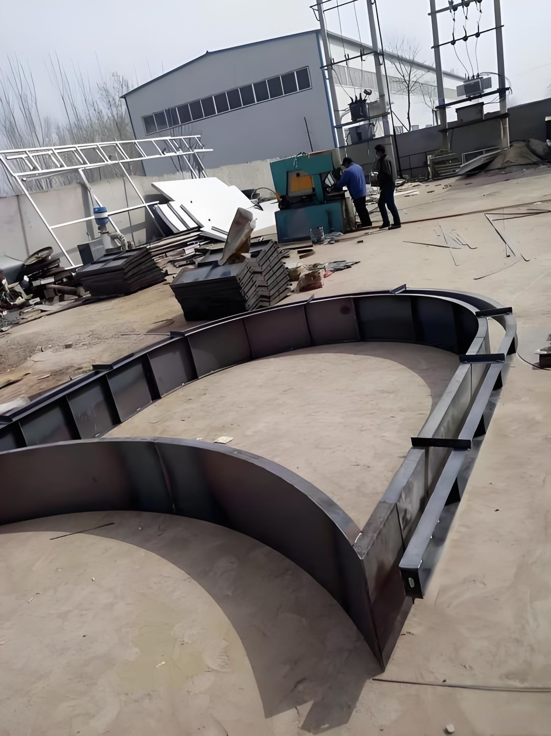 拱形骨架护坡钢模具