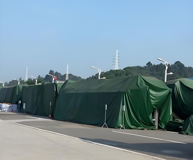 仓储物流用防雨篷布