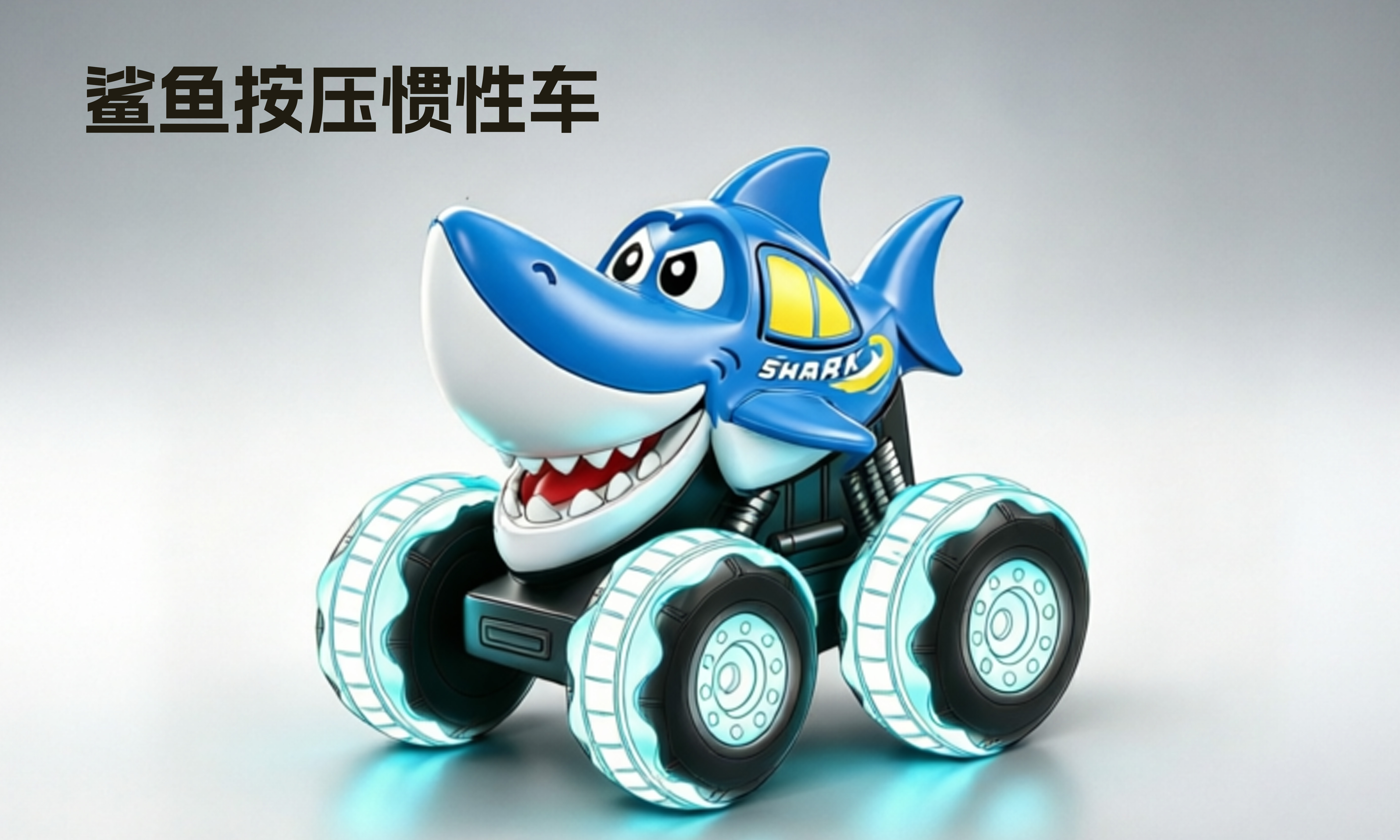鲨鱼按压惯性车